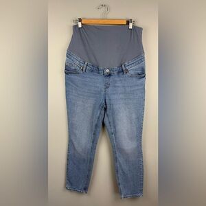 H&M Mama Light Blue Skinny Jeans